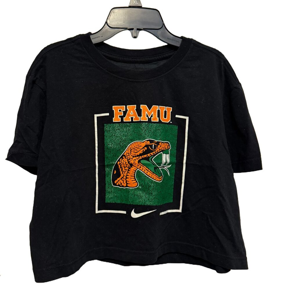 FAMU Florida A&M University Rattlers The Nike Tee Crop Top, XS